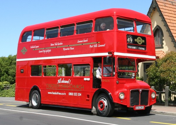 Discover Christchurch Tour - New Double Deck Bus